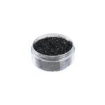 black diamond Ben Nye Sparklers Glitter in a clear container