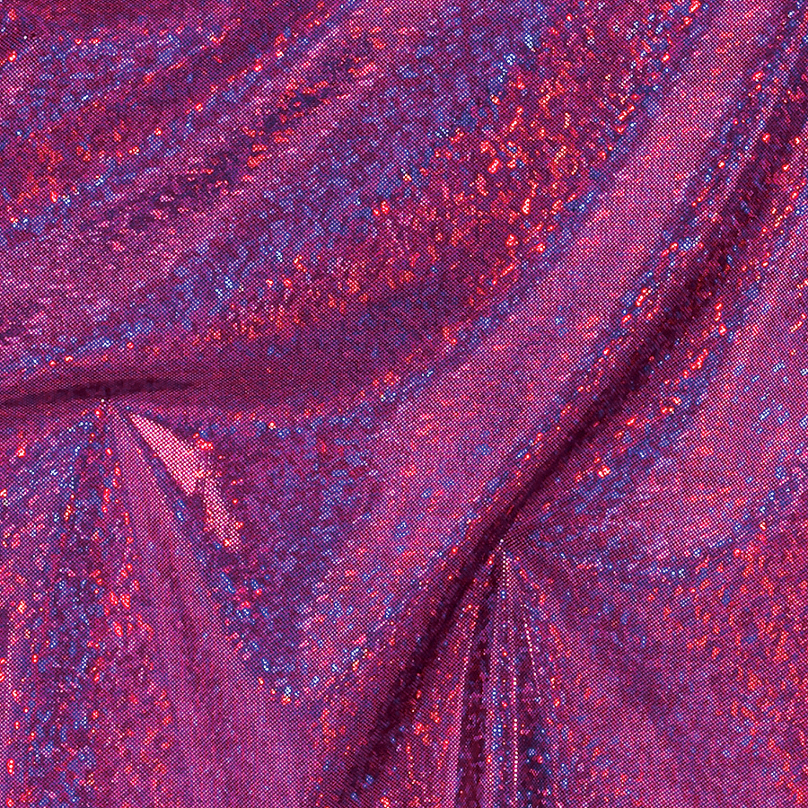 Fuchsia/Black Shattered Glass Fabrics