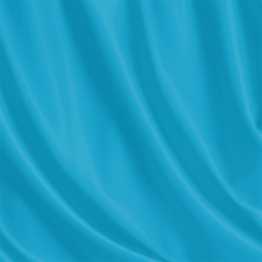 Turquoise Satin Spandex