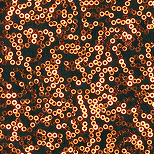 black/copper micro sequin
