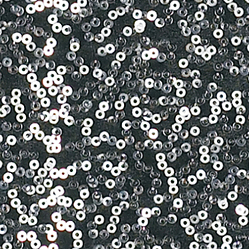 black/silver micro sequin