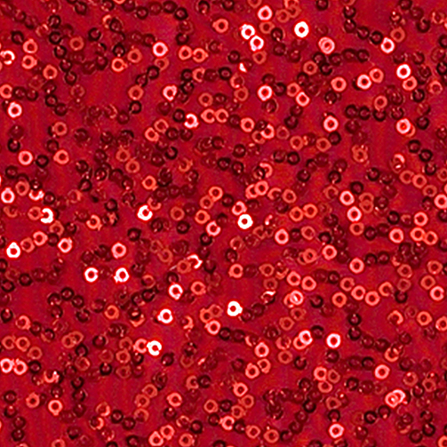 red micro sequin