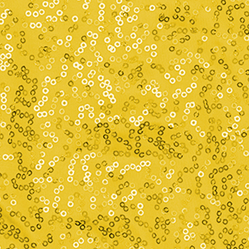 yellow micro sequin