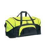 safety yellow/black Colorblock Sport Duffel