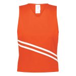 orange/white augusta cheer squad shell