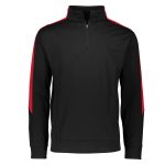 black/red mens augusta medalist pullover