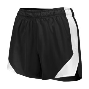 Black Holloway Olympus Team Shorts, Front Three-quarters View