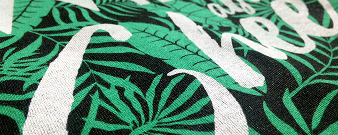 emb screen printing logo example